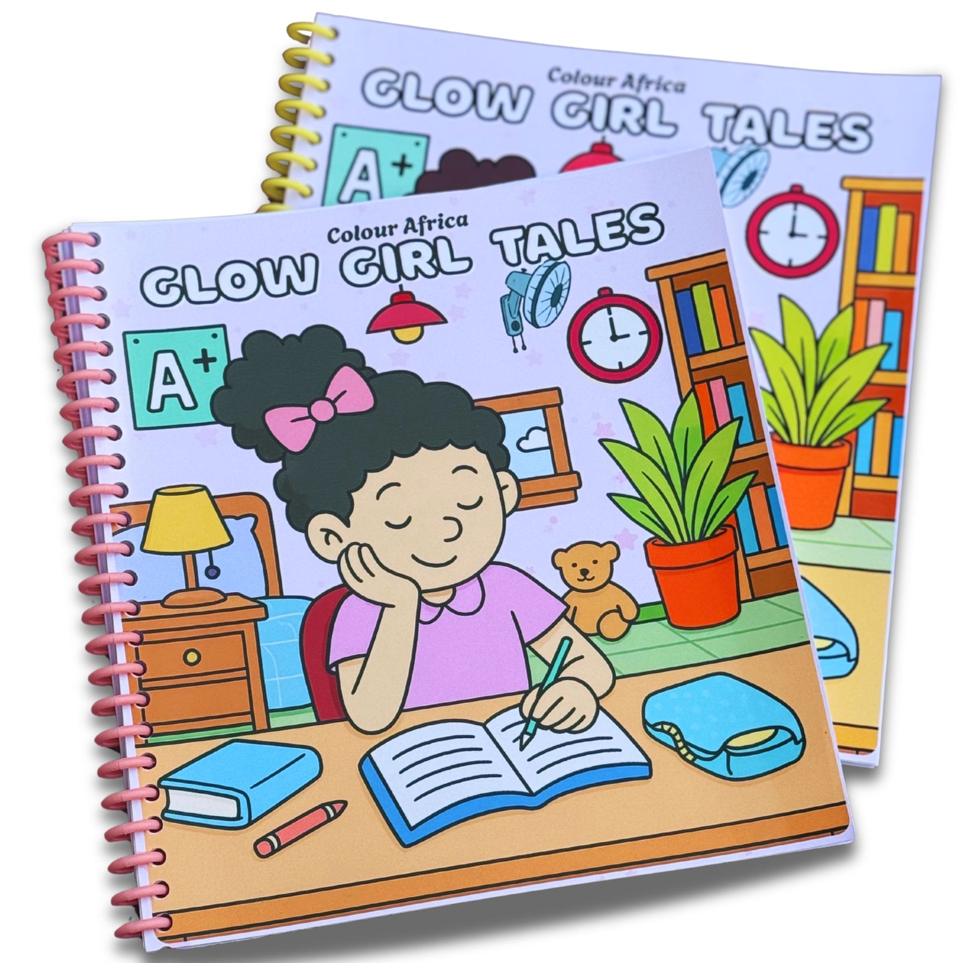 Glow Girl Tales - A colouring book for every little queen