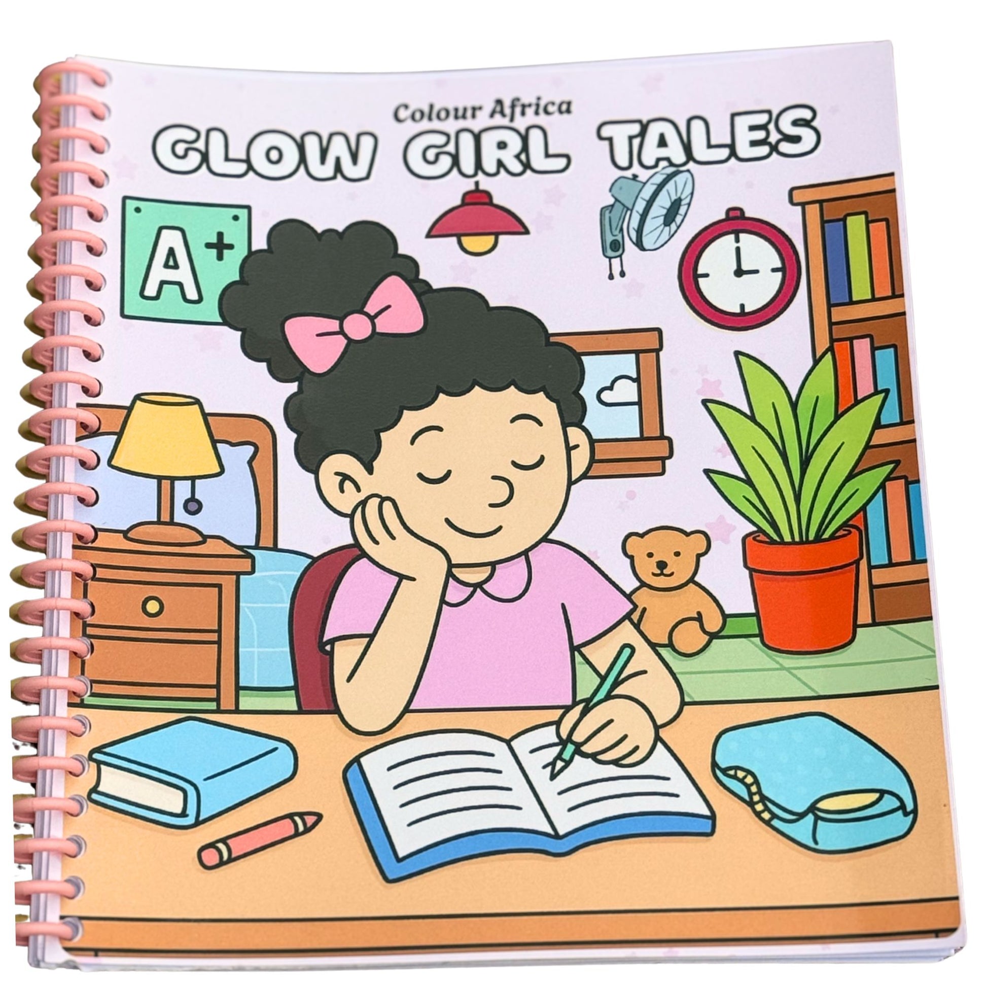 Glow Girl Tales - A colouring book for every little queen