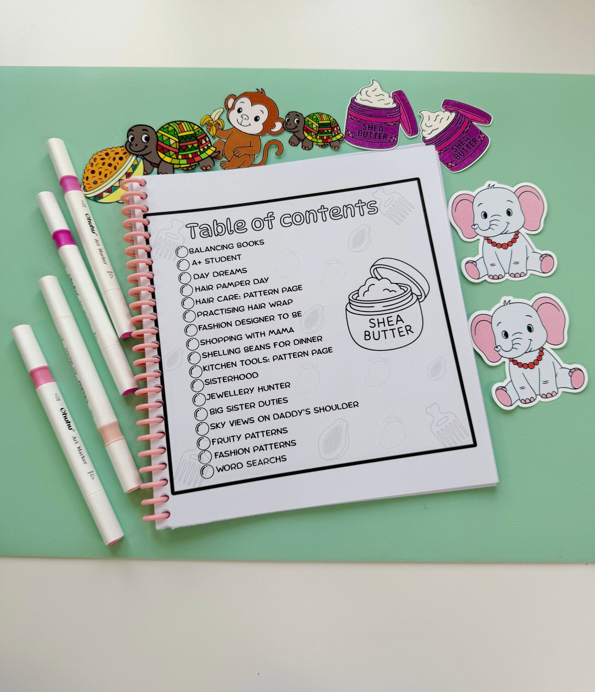 Glow Girl Tales - A colouring book for every little queen